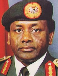 Sani Abacha, former Nigerian military dictator