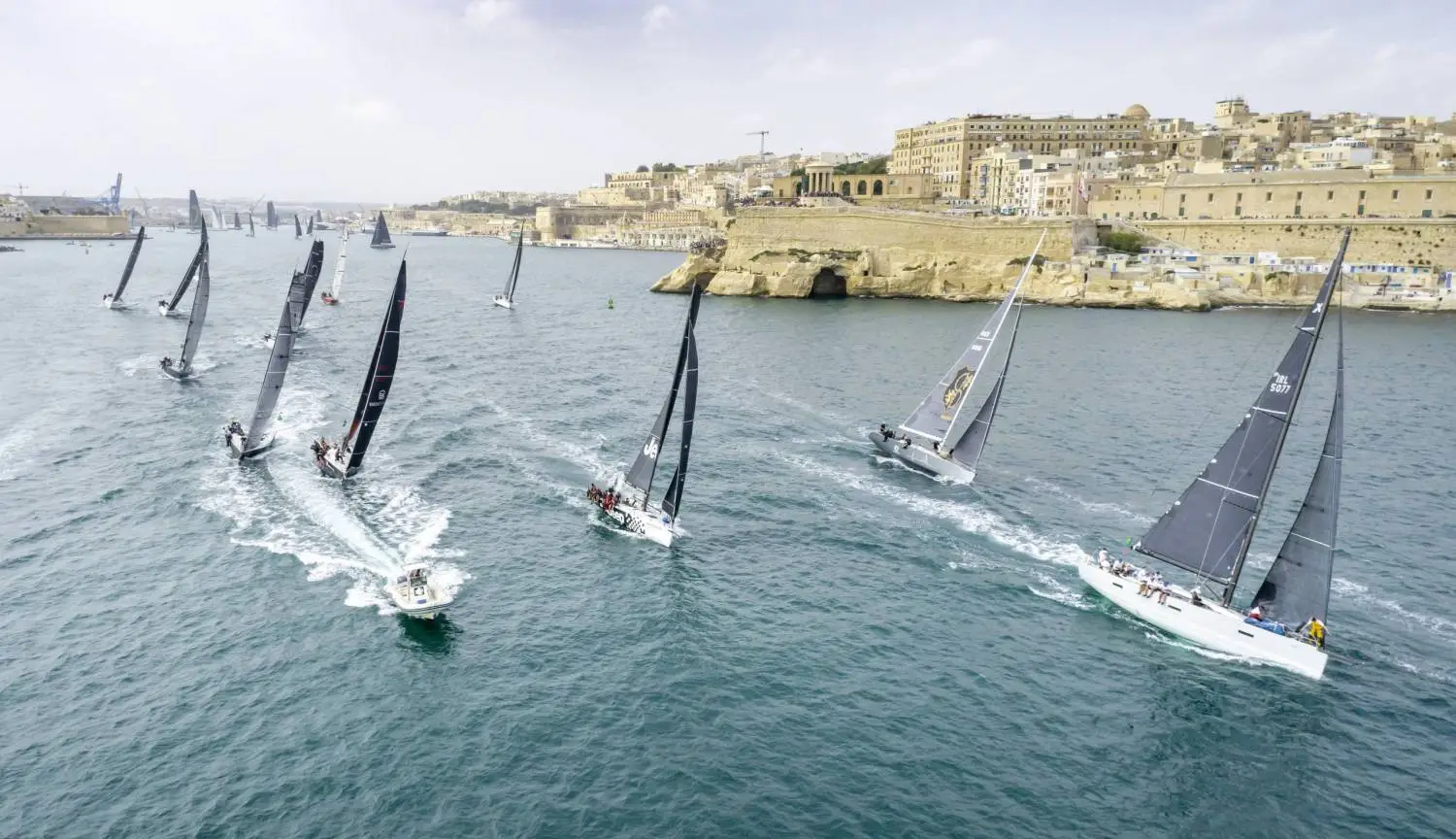 Maltese Boat Exits Rolex Middle Sea Race Amid Storm