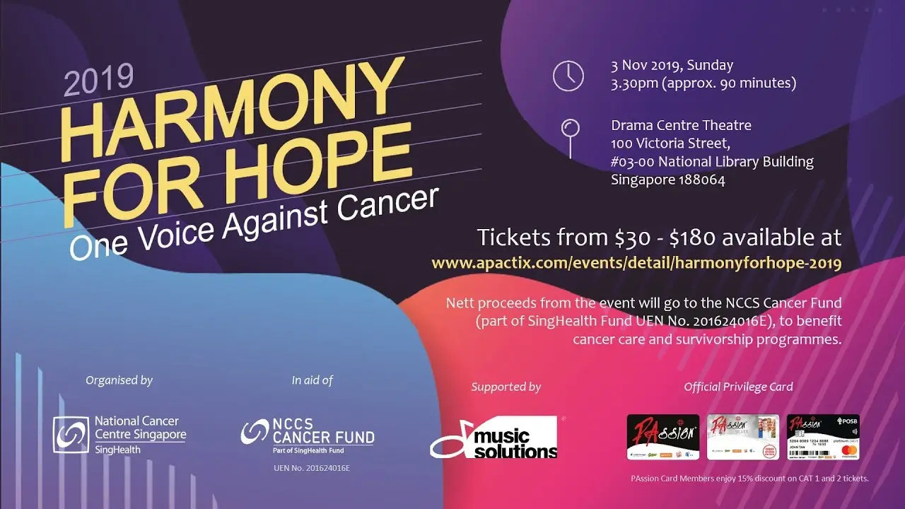 Harmony of Hope 2: A Concert for Cancer Research Support