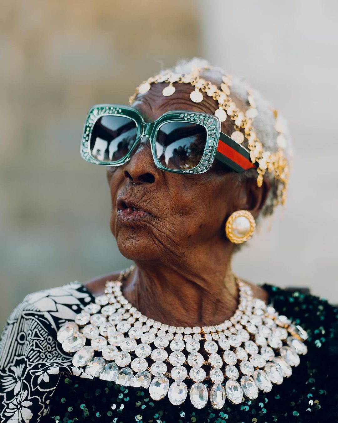 Grandmother from Zambia: An Unlikely Fashion Icon Emerges