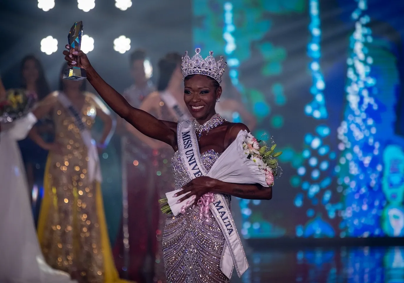 Miss Universe Malta, Njoya Talks About Online Hate Speech 1 Beatrice Njoya for Miss Universe 2024