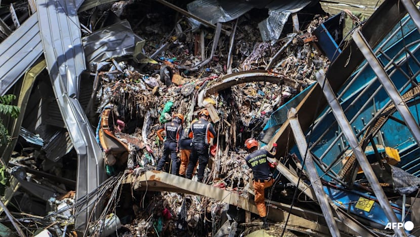 philippines trash garbage mountain collapse afp 0