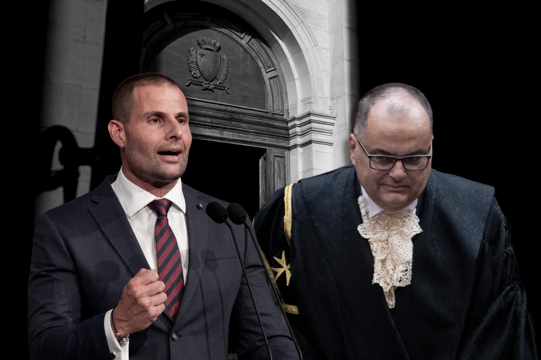 Judiciary Criticized as Being Caught in Abela-Mintoff Dispute 4 wenzu mintoff robert abela 1