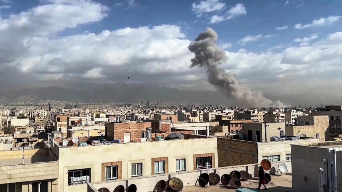 Escalating Tensions: Iran Launches Retaliatory Strikes Across the Gulf 2 Iran ANI