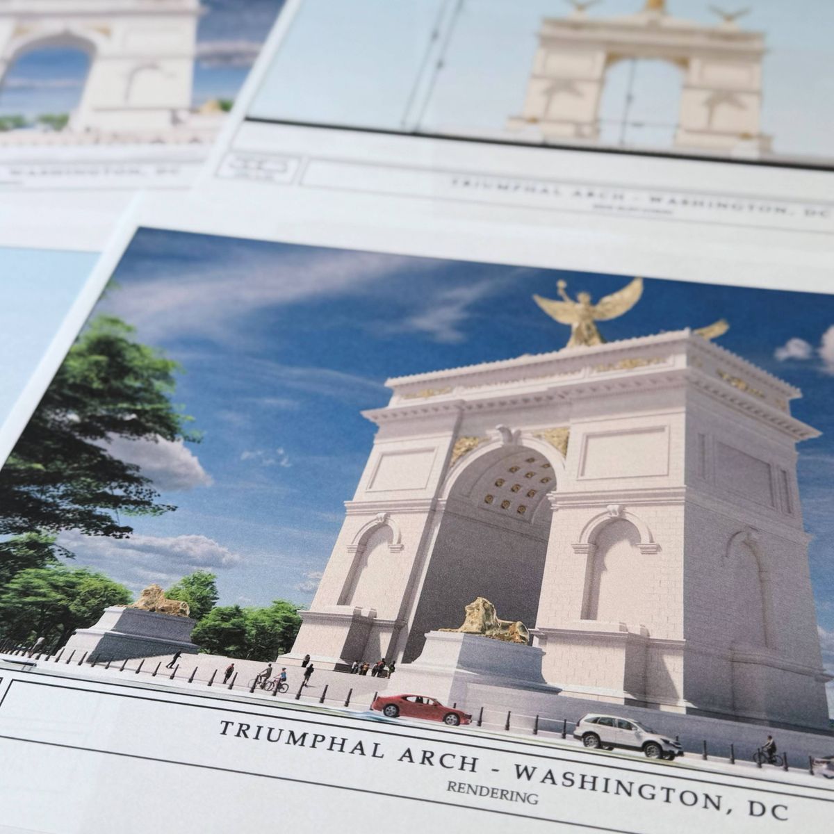 trump triumphal arch