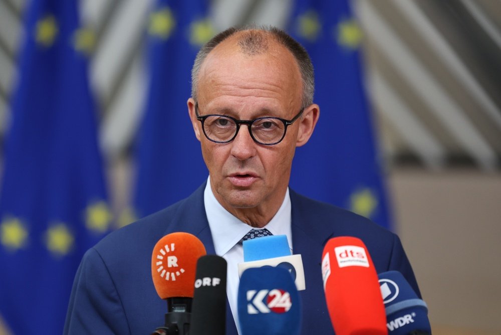 Germany Could Miss Climate Goal In 2026 For First Time: Think Tank 1 Chancellor Friedrich Merz shutterstock 2728511511