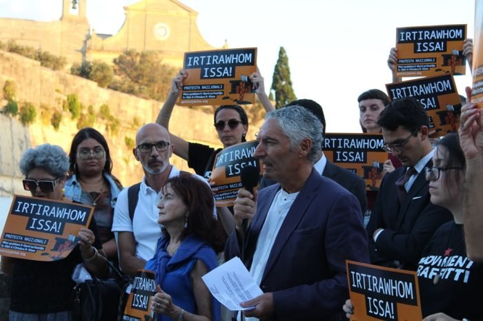 NGOs Tell Prime Minister Remove PA Boss Buttigieg Or The People Will 7 Gustizzja ghal Artna Press Conference 9 700x466 1